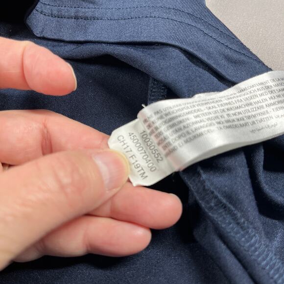 Ariat Shirt Womens Large Team Polo 3.0 USEF Pony Finals Tek USA Equestrian Blue - Picture 8 of 14